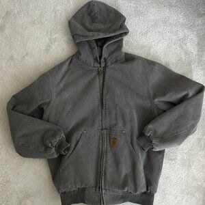 Grey Cotton Active Jacket